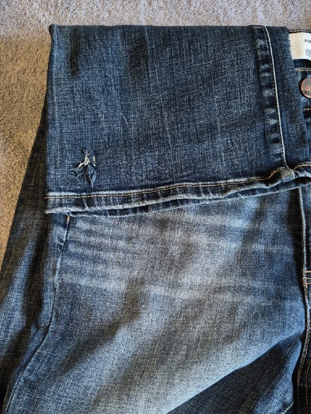 BKE  Faded Blue Straight Jeans